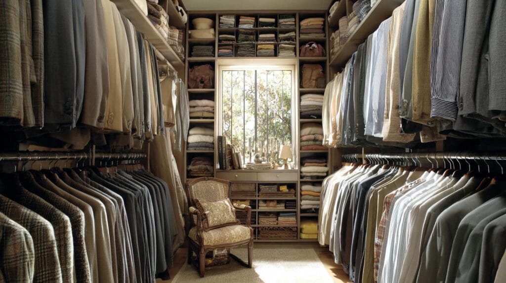 гардеробная или шкаф