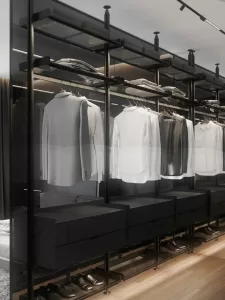 СТИЛЬНЫЕ ГАРДЕРОБНЫЕ КОМНАТЫ 1 Гардеробные комнаты на заказ - изготовление и продажа гардеробных, шкафов, дверей стильная гардеробная