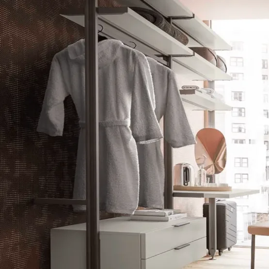 Гардеробные на стойках