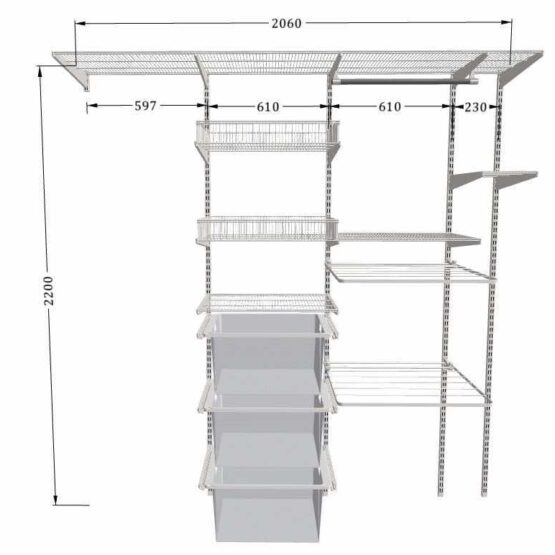 Гардеробная система ARISTO это лучшая функциональная постирочная комната 7 Гардеробные комнаты на заказ - изготовление и продажа гардеробных, шкафов, дверей гардеробные,гардеробная,гардеробная система,гардеробная комната,гардеробная на заказ,гардеробная купить,двери в гардеробную