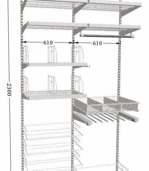Женская гардеробная система ARISTO: стиль, удобство и пространство для вашей модной коллекции 8 Гардеробные комнаты на заказ - изготовление и продажа гардеробных, шкафов, дверей гардеробные,гардеробная,гардеробная система,гардеробная комната,гардеробная на заказ,гардеробная купить,двери в гардеробную