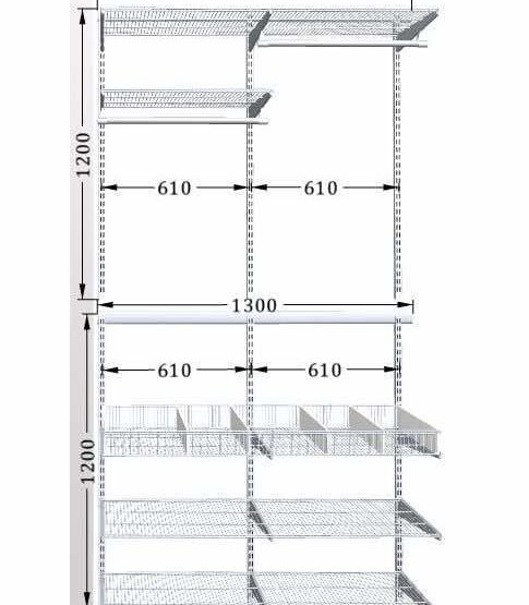 Гардеробная в нише ARISTO: удобное хранение и современный стиль для вашего интерьера 3 Гардеробные комнаты на заказ - изготовление и продажа гардеробных, шкафов, дверей гардеробные,гардеробная,гардеробная система,гардеробная комната,гардеробная на заказ,гардеробная купить,двери в гардеробную