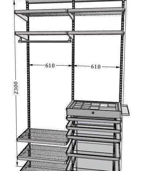 Женская гардеробная система ARISTO: стиль, удобство и пространство для вашей модной коллекции 12 Гардеробные комнаты на заказ - изготовление и продажа гардеробных, шкафов, дверей гардеробные,гардеробная,гардеробная система,гардеробная комната,гардеробная на заказ,гардеробная купить,двери в гардеробную