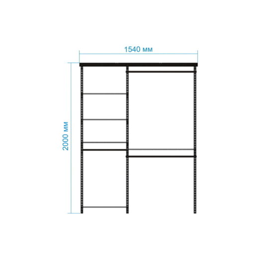 Гардеробная №1 - цвет Серый: Готовое решение для гардеробной комнаты по выгодной цене 4 Гардеробные комнаты на заказ - изготовление и продажа гардеробных, шкафов, дверей гардеробные,гардеробная,гардеробная система,гардеробная комната,гардеробная на заказ,гардеробная купить,двери в гардеробную
