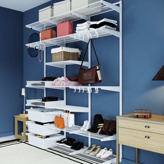 Система хранения в студии 5 Гардеробные комнаты на заказ - изготовление и продажа гардеробных, шкафов, дверей гардеробные,гардеробная,гардеробная система,гардеробная комната,гардеробная на заказ,гардеробная купить,двери в гардеробную