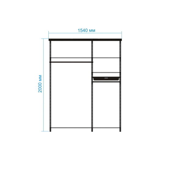 Гардеробная №13 - цвет Серый 4 Гардеробные комнаты на заказ - изготовление и продажа гардеробных, шкафов, дверей гардеробные,гардеробная,гардеробная система,гардеробная комната,гардеробная на заказ,гардеробная купить,двери в гардеробную