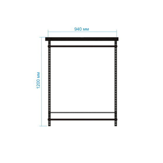 Гардеробная №7 - цвет Белый, Окрашенная сталь, Прямая, 94x45x120, Гардеробная, Прихожая 4 Гардеробные комнаты на заказ - изготовление и продажа гардеробных, шкафов, дверей гардеробные,гардеробная,гардеробная система,гардеробная комната,гардеробная на заказ,гардеробная купить,двери в гардеробную