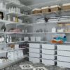 Большая кладовая 8 Гардеробные комнаты на заказ - изготовление и продажа гардеробных, шкафов, дверей кладовая