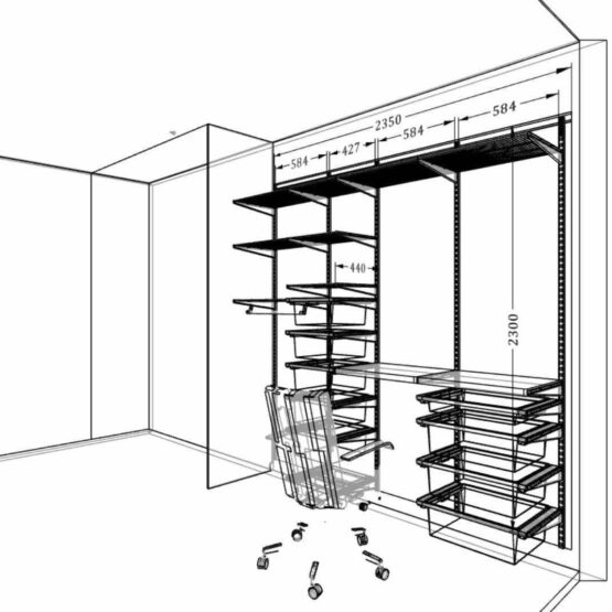 Гардеробная и «мини-офис» АРИСТО: компактное рабочее место и стильная гардеробная система 4 Гардеробные комнаты на заказ - изготовление и продажа гардеробных, шкафов, дверей гардеробные,гардеробная,гардеробная система,гардеробная комната,гардеробная на заказ,гардеробная купить,двери в гардеробную