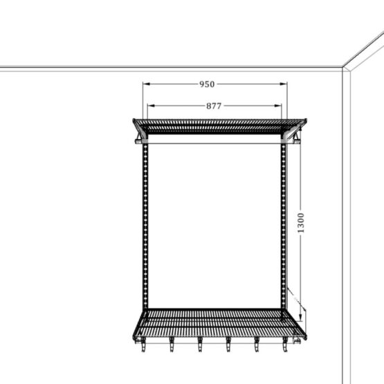 Комплект для маленькой прихожей 3 Гардеробные комнаты на заказ - изготовление и продажа гардеробных, шкафов, дверей гардеробные,гардеробная,гардеробная система,гардеробная комната,гардеробная на заказ,гардеробная купить,двери в гардеробную