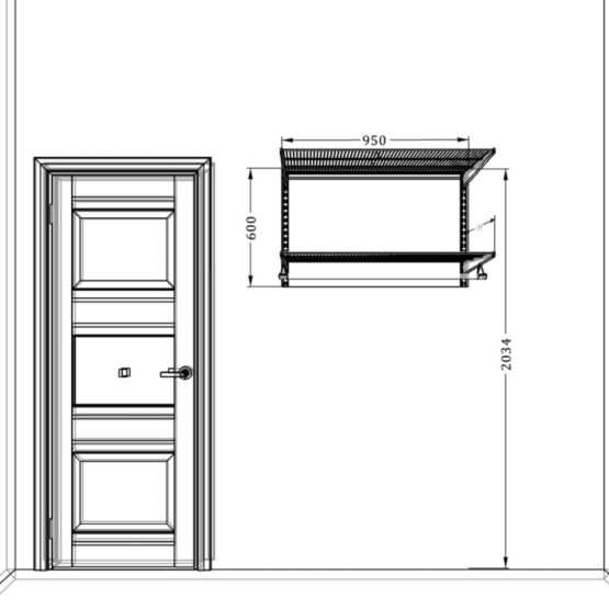 Полка в прихожую 3 Гардеробные комнаты на заказ - изготовление и продажа гардеробных, шкафов, дверей гардеробные,гардеробная,гардеробная система,гардеробная комната,гардеробная на заказ,гардеробная купить,двери в гардеробную