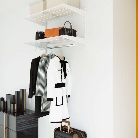 Полка в прихожую 4 Гардеробные комнаты на заказ - изготовление и продажа гардеробных, шкафов, дверей гардеробные,гардеробная,гардеробная система,гардеробная комната,гардеробная на заказ,гардеробная купить,двери в гардеробную