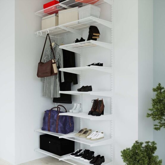 Настенная прихожая ARISTO с большой обувницей - идеальное сочетание красоты и практичности для вашего дома 3 Гардеробные комнаты на заказ - изготовление и продажа гардеробных, шкафов, дверей гардеробные,гардеробная,гардеробная система,гардеробная комната,гардеробная на заказ,гардеробная купить,двери в гардеробную