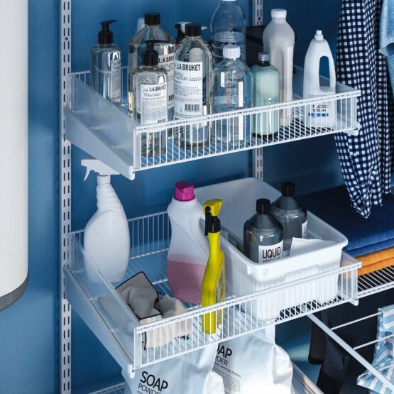 Гардеробная система ARISTO это лучшая функциональная постирочная комната 3 Гардеробные комнаты на заказ - изготовление и продажа гардеробных, шкафов, дверей гардеробные,гардеробная,гардеробная система,гардеробная комната,гардеробная на заказ,гардеробная купить,двери в гардеробную