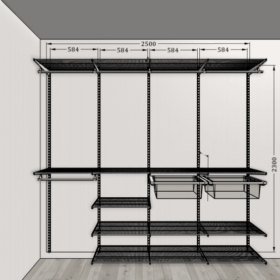 Гардеробная в квартире-студии 3 Гардеробные комнаты на заказ - изготовление и продажа гардеробных, шкафов, дверей гардеробные,гардеробная,гардеробная система,гардеробная комната,гардеробная на заказ,гардеробная купить,двери в гардеробную