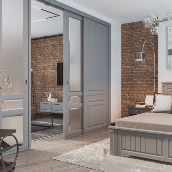 Комбинация стационарная и подвесная межкомнатная перегородка "4в1" для гостиной и спальни. Преобразите свой интерьер с помощью этого выразительного решения, которое добавит приватности и стильного дизайна. Изготовлено из качественных материалов, включая ЛДСП, панели МДФ и зеркала. Получите проект под ключ, включая мебель в едином стиле. Классический стиль 1 Гардеробные комнаты на заказ - изготовление и продажа гардеробных, шкафов, дверей межкомнатная перегородка