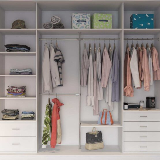 Шкаф-купе для спальни «Ванильный кашемир» - идеальное решение для вашей спальни. С его помощью вы сможете организовать пространство и хранить вещи с комфортом. Шкаф-купе имеет размеры 260x65x240 см, что позволяет вместить все необходимые вещи. Двери-купе с профилем «С» цвета «Ванильный кашемир» придают шкафу элегантный и стильный вид. Тактильное покрытие Soft touch добавляет изделию изысканности. Внутри шкафа есть полки и выдвижные ящики, которые помогут вам организовать пространство по своему усмотрению. Шкаф-купе выполнен из высококачественного материала и имеет длительный срок службы. Вы сможете выбрать материал и цвет изделия по своему вкусу и предпочтению. Этот шкаф идеально подойдет для спальни, гостиной или прихожей 5 Гардеробные комнаты на заказ - изготовление и продажа гардеробных, шкафов, дверей шкафы-купе