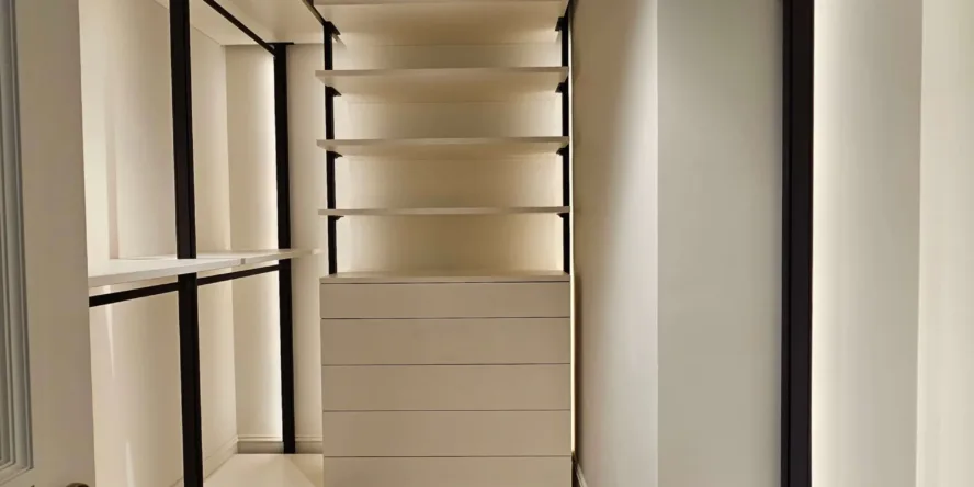 гардеробная для мальчика система Stilos Black 9