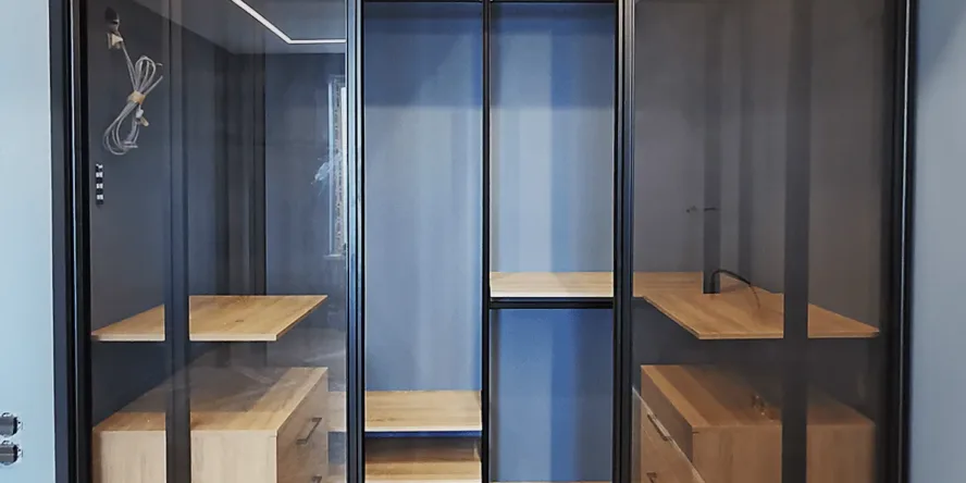 гардеробная система хранения Vitra Black 11