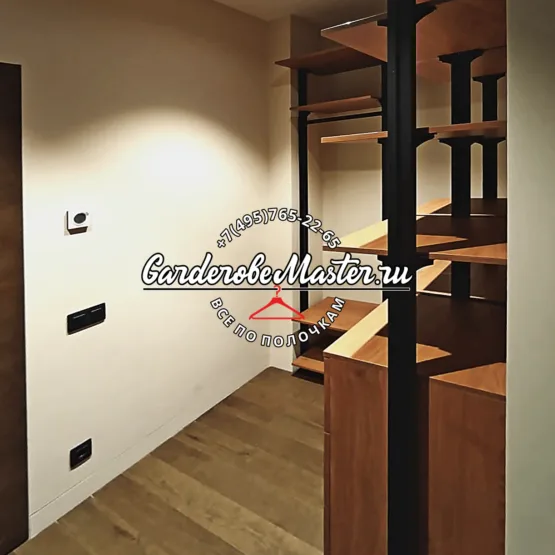 Гардеробная система  - Постирочная 3 Гардеробные комнаты на заказ - изготовление и продажа гардеробных, шкафов, дверей Гардеробная система  VITRA - Постирочная