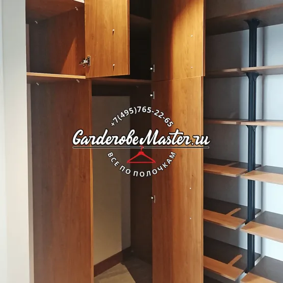 Гардеробная система  - Постирочная 6 Гардеробные комнаты на заказ - изготовление и продажа гардеробных, шкафов, дверей Гардеробная система  VITRA - Постирочная