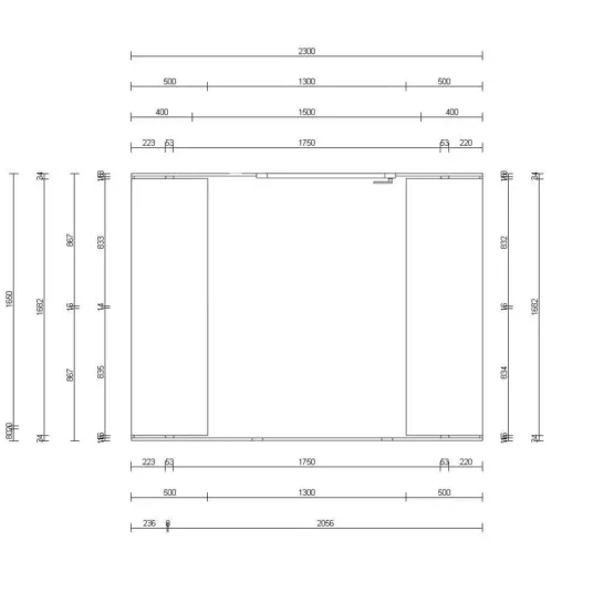 гардеробная система с практичным дизайном