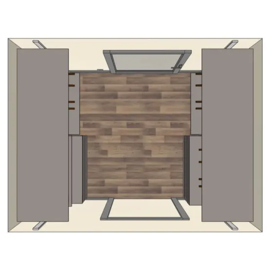 гардероб slim с удобной системой хранения.