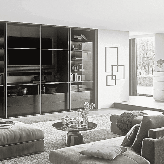 Идеальная система для гостиной - красивая и практичная.