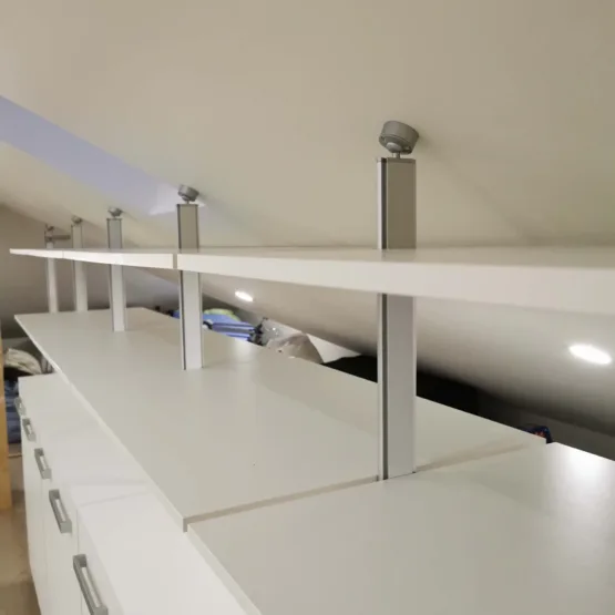 гардеробная на мансарде 11