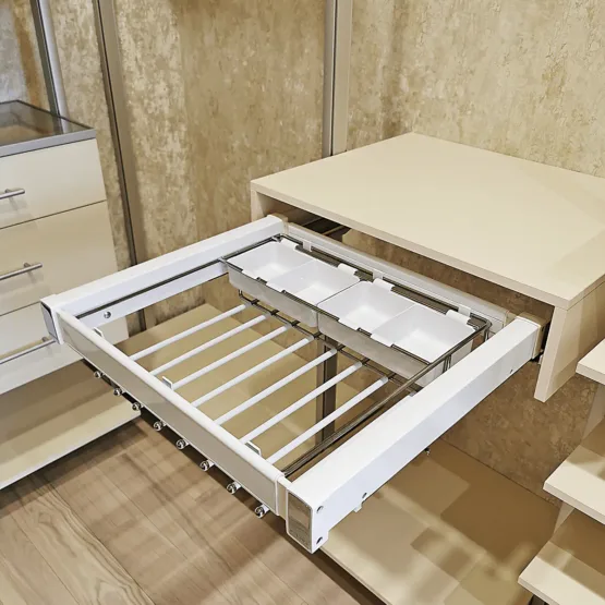 Гардеробная система Stilos Alum и двери купе 14 Гардеробные комнаты на заказ - изготовление и продажа гардеробных, шкафов, дверей гардеробная система Stilos Alum и двери купе 13