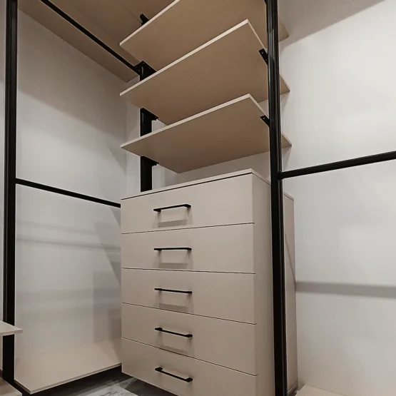 гардеробная система Vitra Black 4