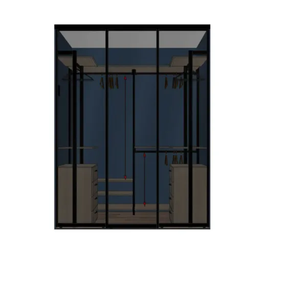 гардеробная система хранения Vitra Black 19