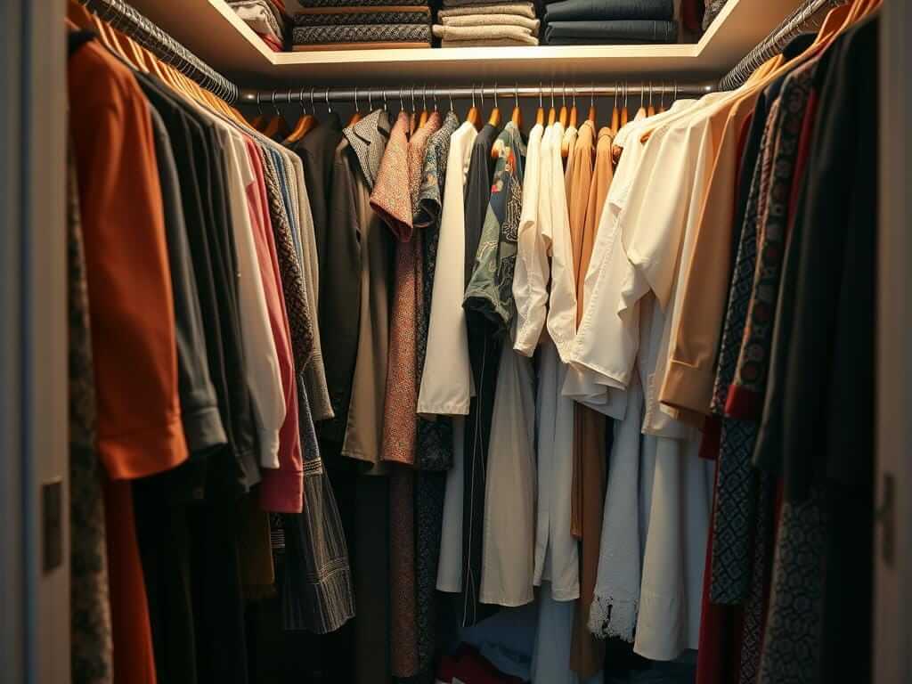 Гардеробная, в ней Вы не носите 40% вещей — потому что не видите их. Лайфхак: периодическая ревизия — ключ к видимости Гардеробная, в ней Вы не носите 40% вещей — потому что не видите их. Лайфхак: периодическая ревизия — ключ к видимости