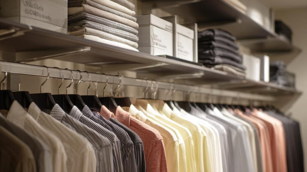 Лёгкость быта сквозь призму гардеробной: как мы дошли до открытых систем гардеробная система