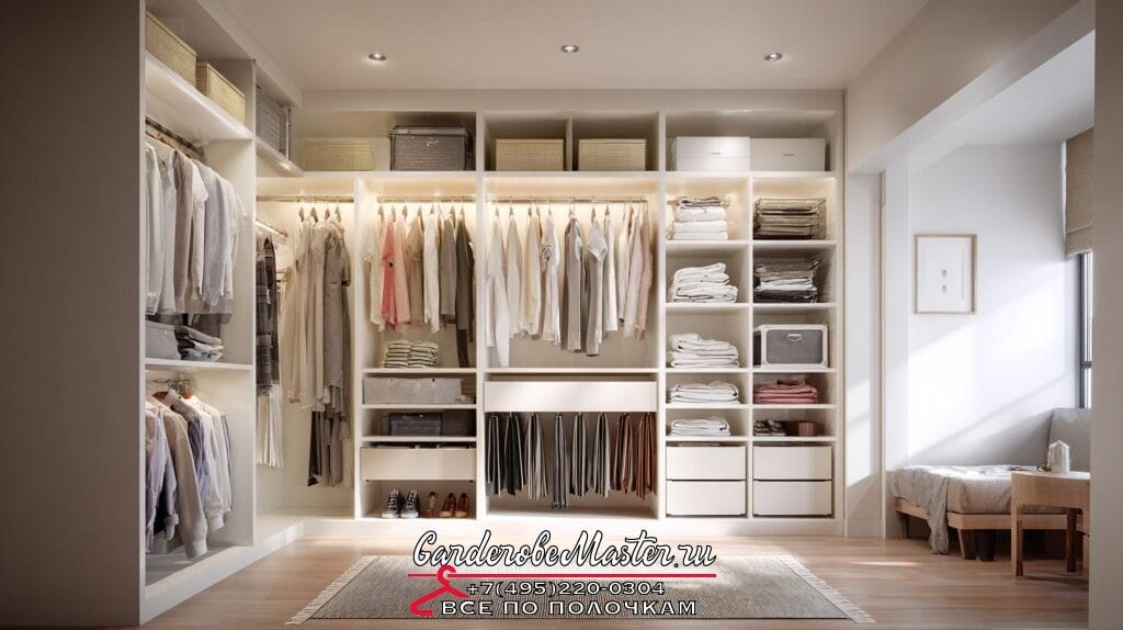 Гардеробная система без ремонта