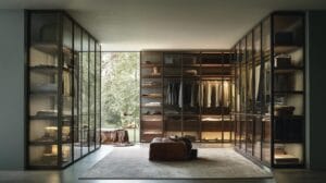 Открытая гардеробная система