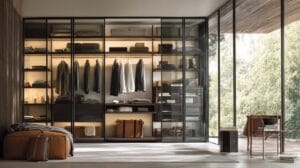 Открытые гардеробные системы