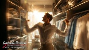 открытая гардеробная система