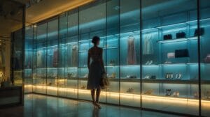 Открытая гардеробная система как часть архитектуры вашего дома