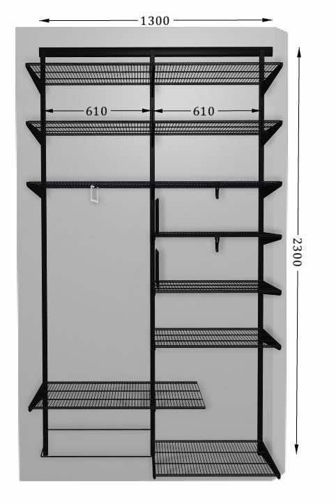 Гардеробная система GARDIE - рациональное использование пространства входной зоны