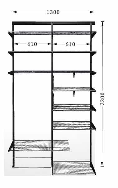 Гардеробная система GARDIE - рациональное использование пространства входной зоны