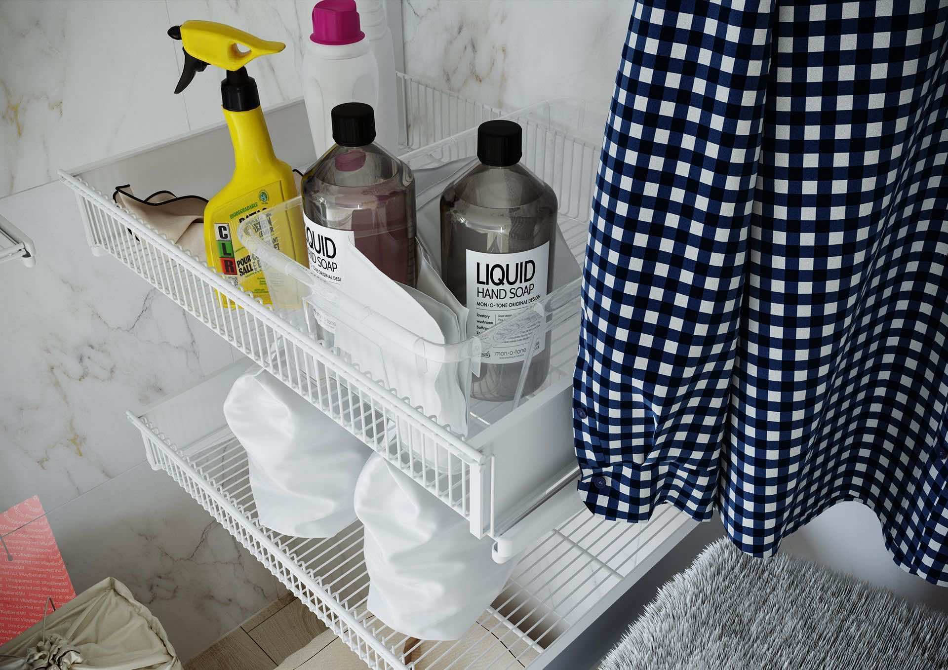 Сушилка для белья ARISTO — стальная конструкция с корзинами и вентиляцией