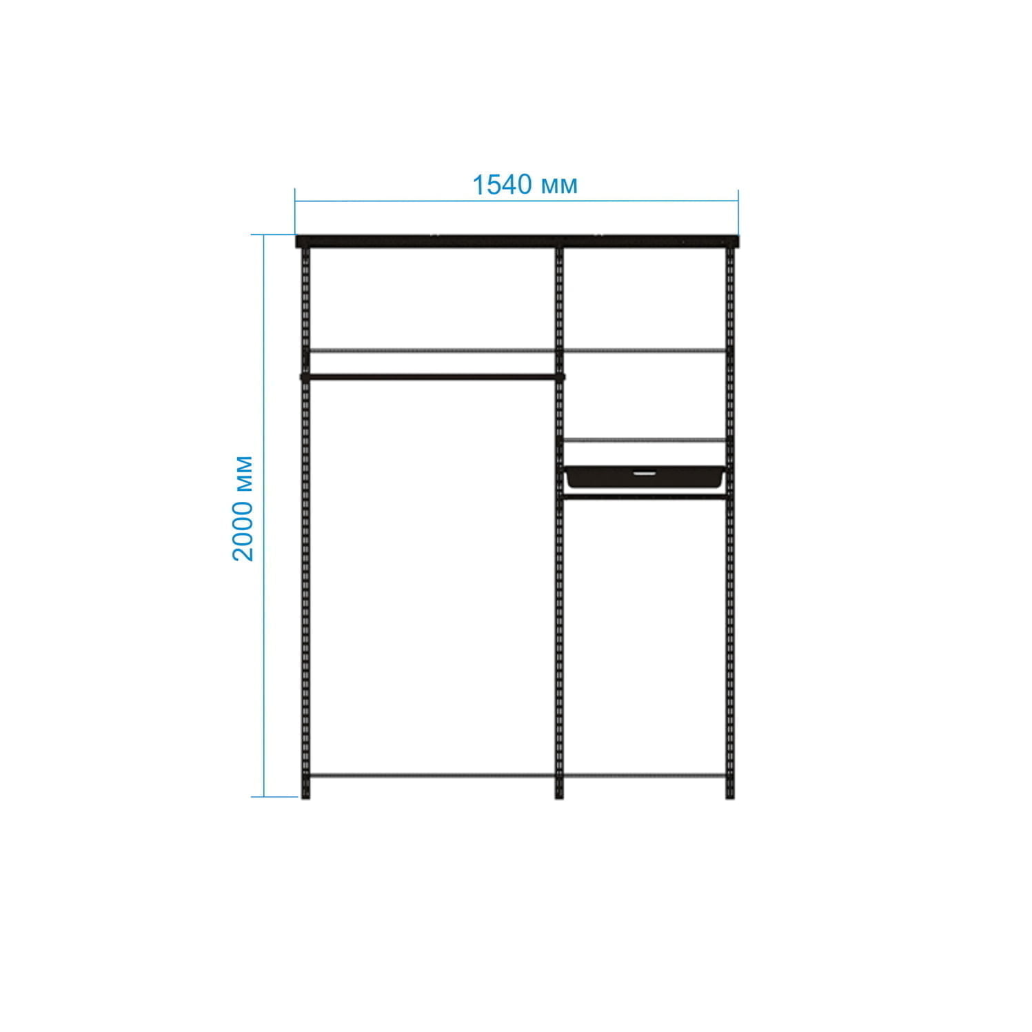 Гардеробная система Gardie
