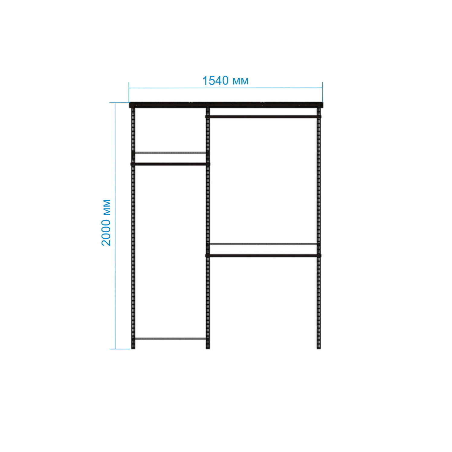 Гардеробная система Gardie