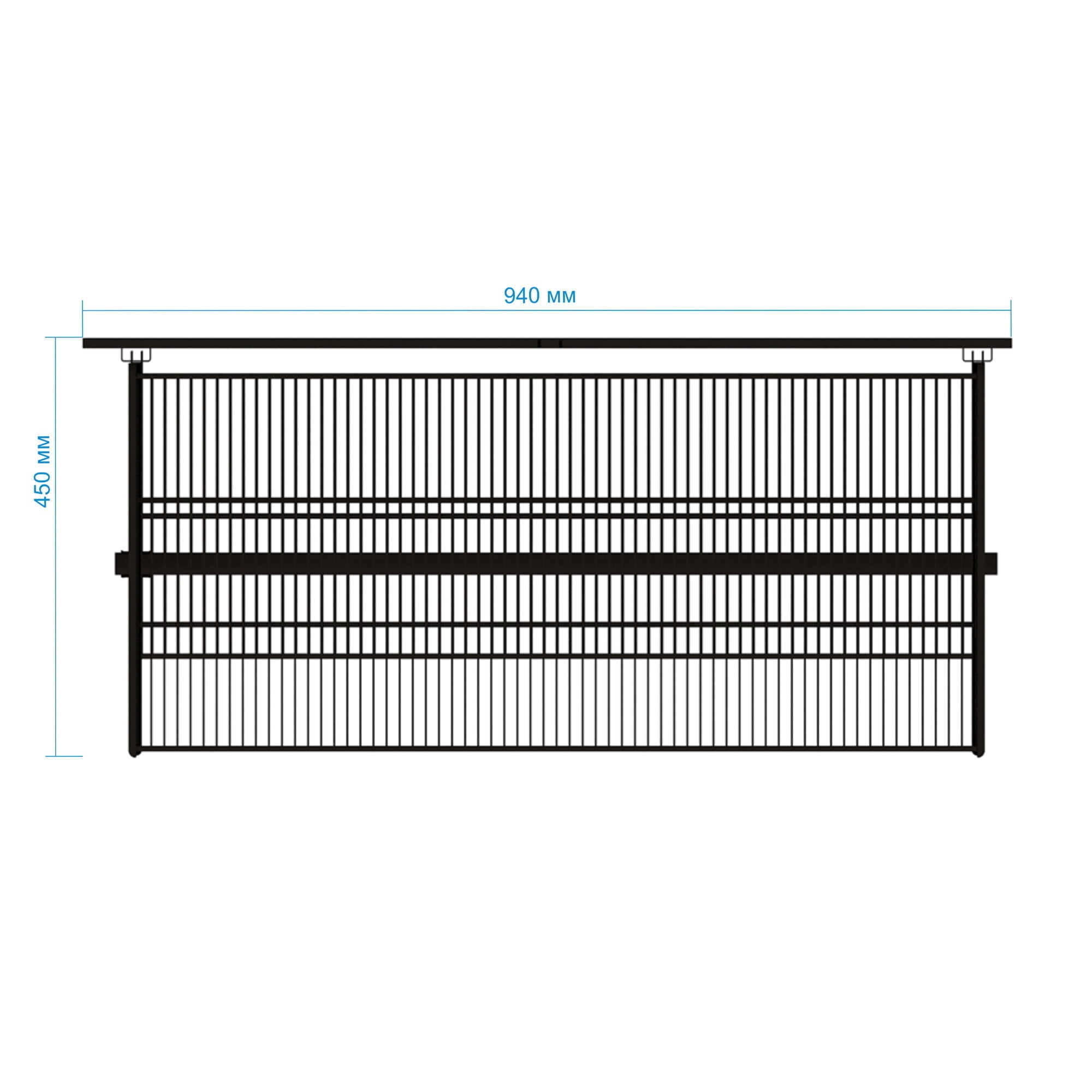 Гардеробная система Gardie для коридора