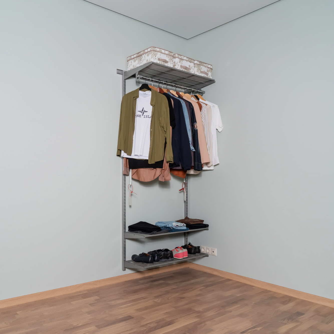 Гардеробная система Gardie для коридора