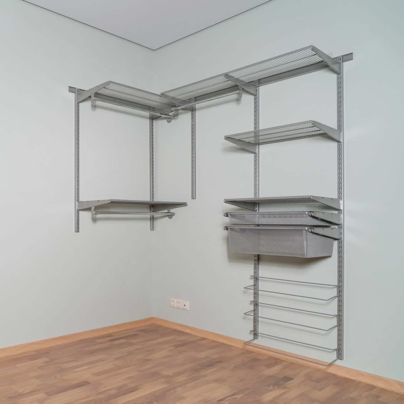 Гардеробная система Gardie для компактных пространств