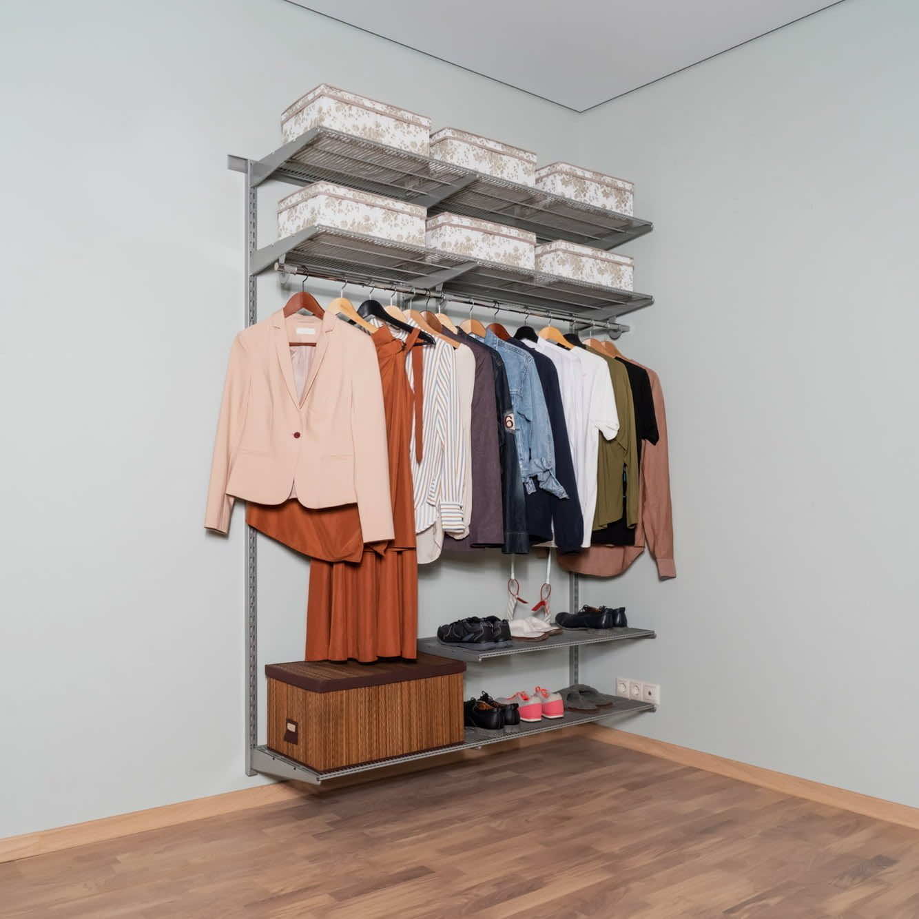 Гардеробная система Gardie — сбалансированная организация