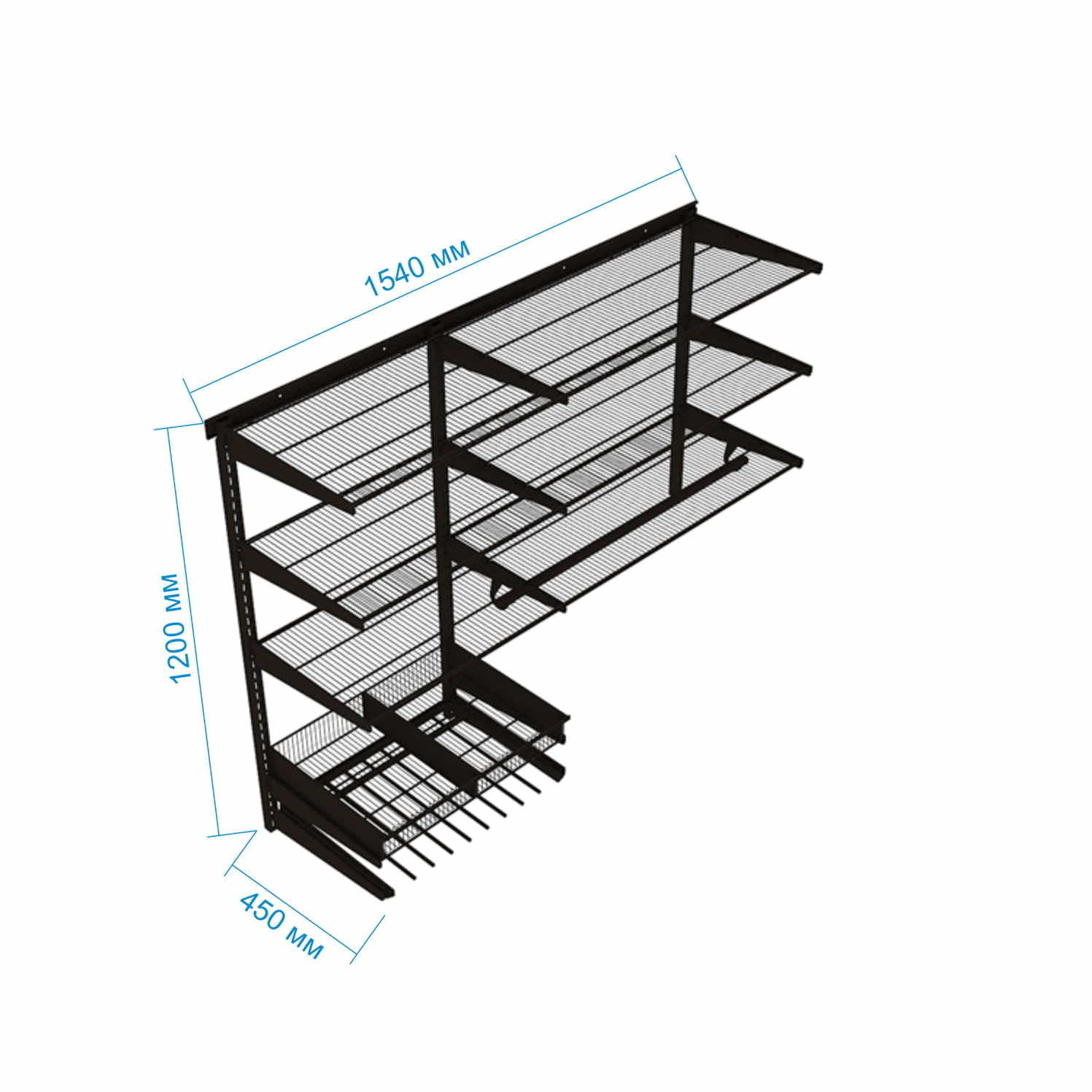 Гардеробная система Gardie
