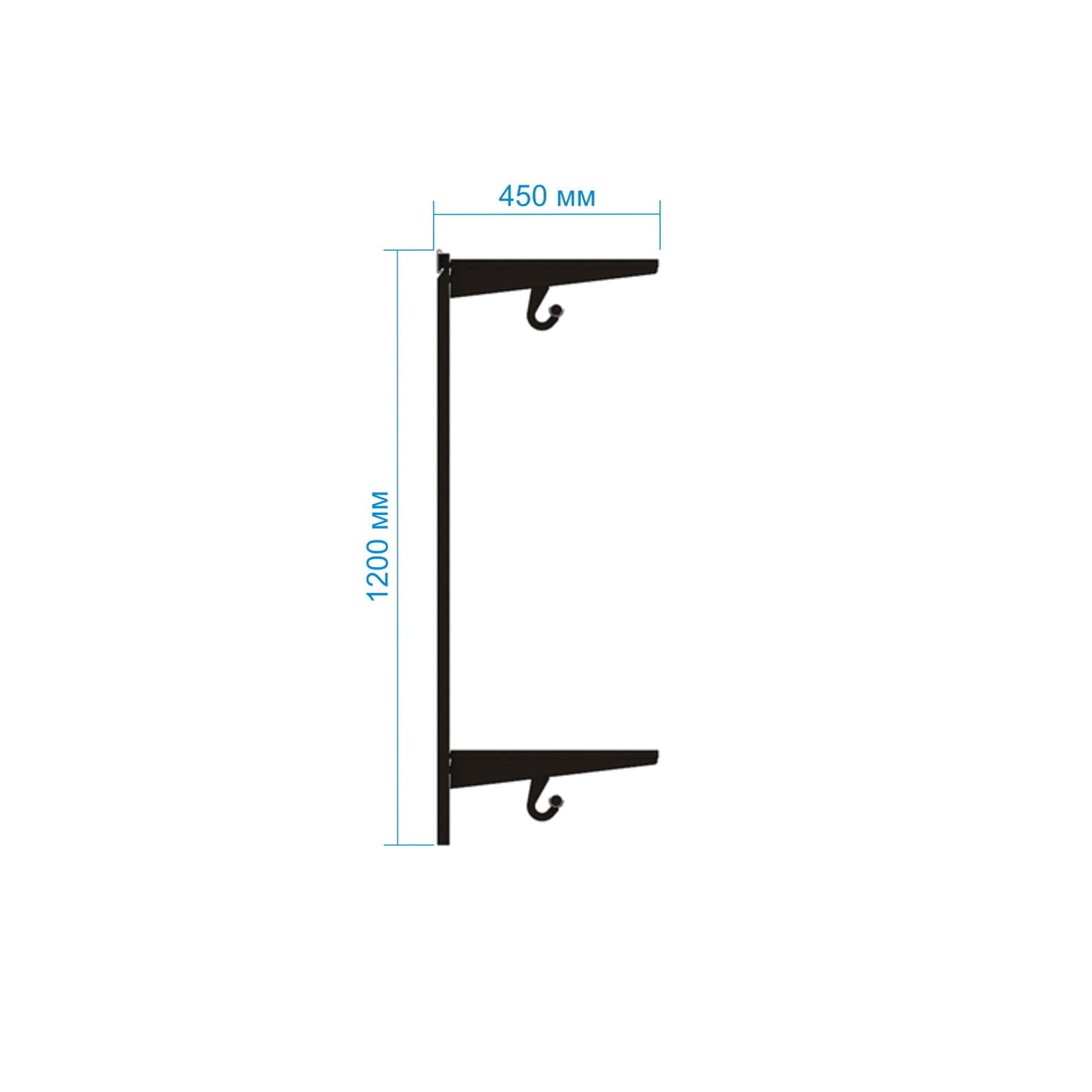 Гардеробная система №7: окрашенная сталь, аккуратная линейная структура